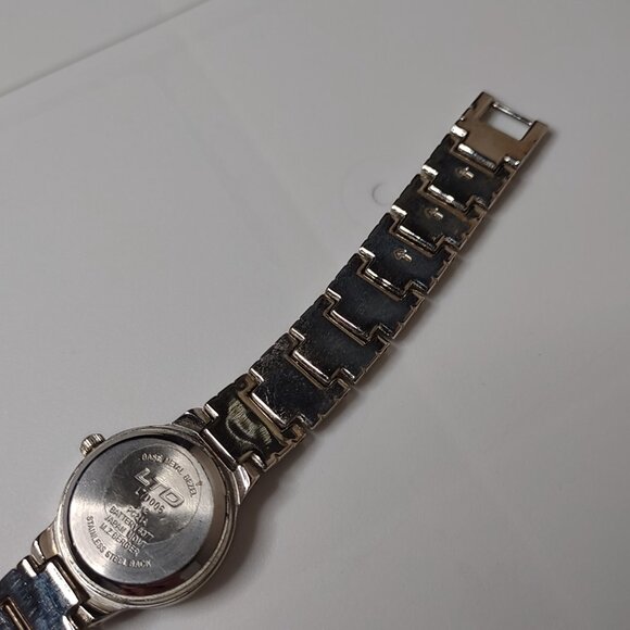 Silver Tone LTD Watch With Blue Dial - Picture 8 of 14